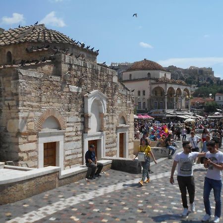 Monastiraki Flea Market & Metro Station Appartment Athena Bagian luar foto